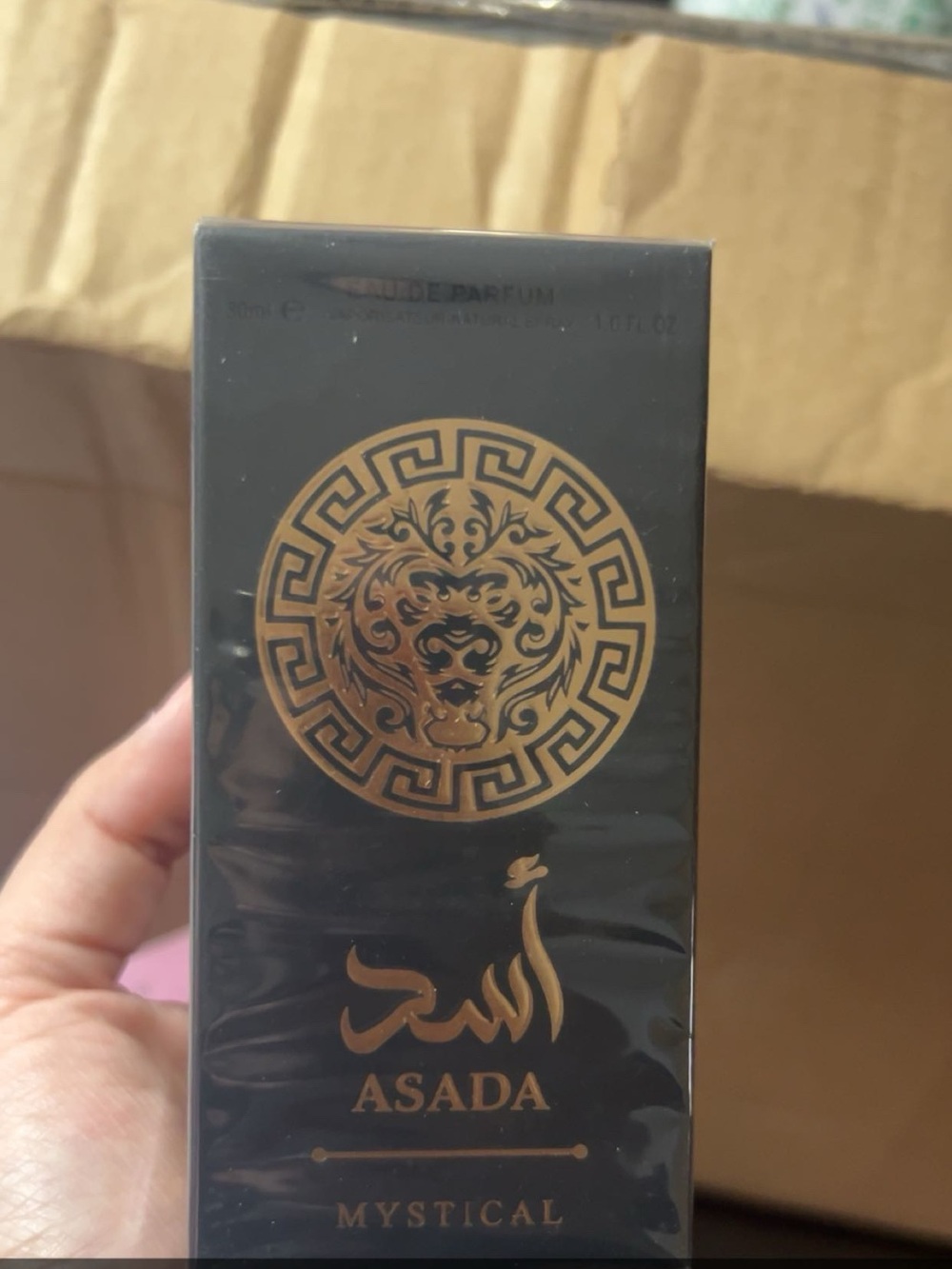 Asada Mystical Men's 30ml Spray — Black & Gold